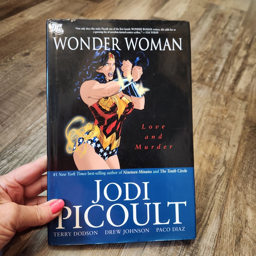 Wonder Woman Love and Murder Hardcover Jodi Picoult DC Comics Graphic Novel